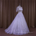 Detachable Jacket Lace Sequins Beaded Wedding Dresses